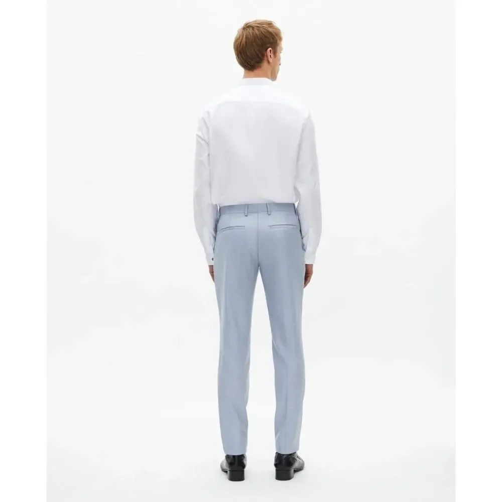 $265 The Kooples Men's Wool Slim Fit Pants Blue US Size 34